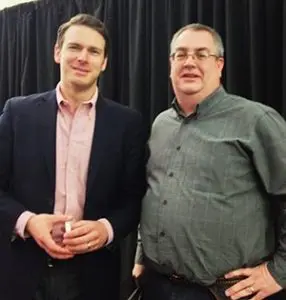 Bill Hartzer with Daniel Bernstein