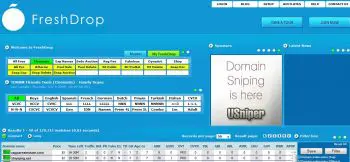 freshdrop home page
