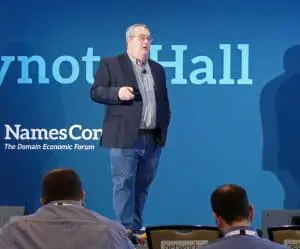 Bill Hartzer speaking at Namescon 2020