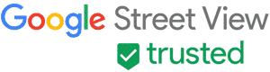 Google Street View Trusted logo