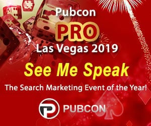 see me speak Pubcon Vegas